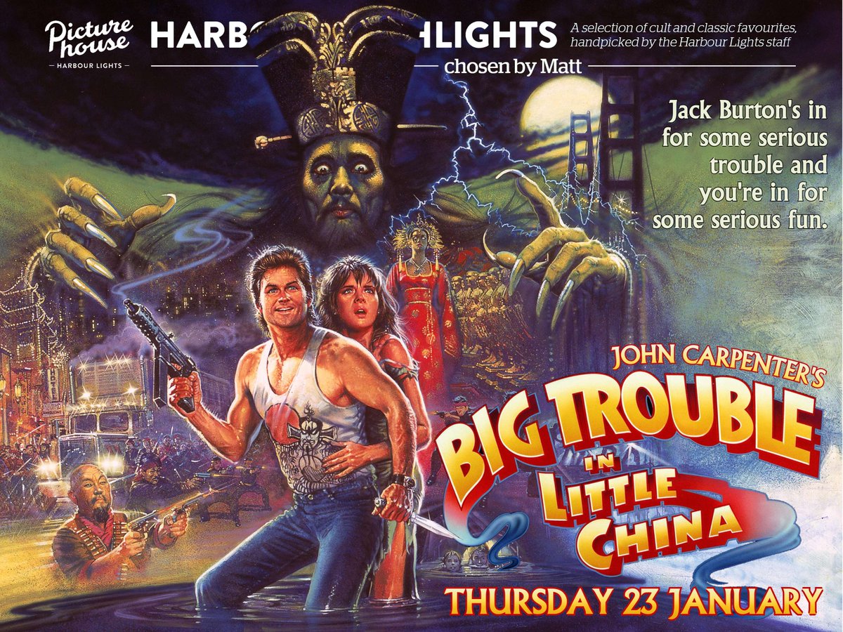 HarbourLightsPH's tweet image. 🚨 NEW HARBOUR HIGHLIGHTS! 🚨

Our first batch of staff picks for 2025 are...
#BigTroubleInLittleChina  - Thu 23 Jan
#BillyElliot: 25th Anniversary - Wed 26 Feb
#Quadrophenia - Wed 26 March

🎟️ Only £8/£5 Members - on sale now! picturehouses.com/HarbourHighlig…