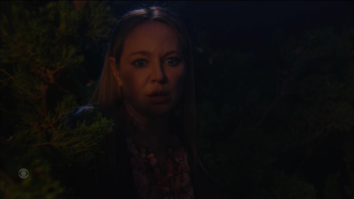 KingMinos777's tweet photo. Sharon [sees Nicholas trying to revive Phyllis]: "Oh my God, what have I done?" 

#YR #YR13K #CliffhangerThursday https://t.co/jynbNZCvmi