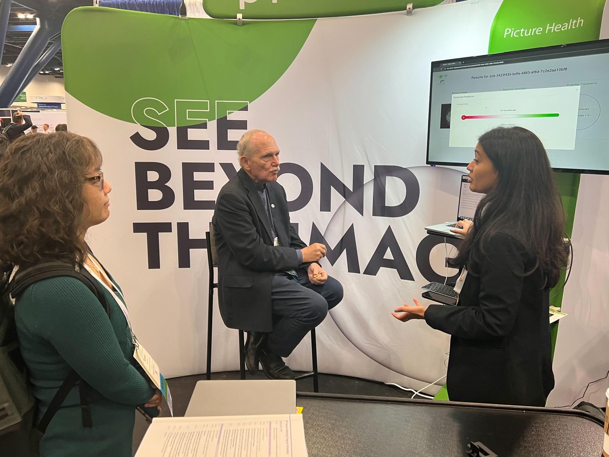 PictureHealth (@picturehealthai) on Twitter photo Overwhelmed by the interest in our interpretable response prediction biomarkers at #SITC2024! Thanks to all who shared images to see it in action. 
Missed us at SITC? Email us at partners@picturehealth.com to see what the buzz was about.
#Immunotherapy #SITC24 #PrecisionOncology Overwhelmed by the interest in our interpretable response prediction biomarkers at #SITC2024! Thanks to all who shared images to see it in action. 
Missed us at SITC? Email us at partners@picturehealth.com to see what the buzz was about.
#Immunotherapy #SITC24 #PrecisionOncology