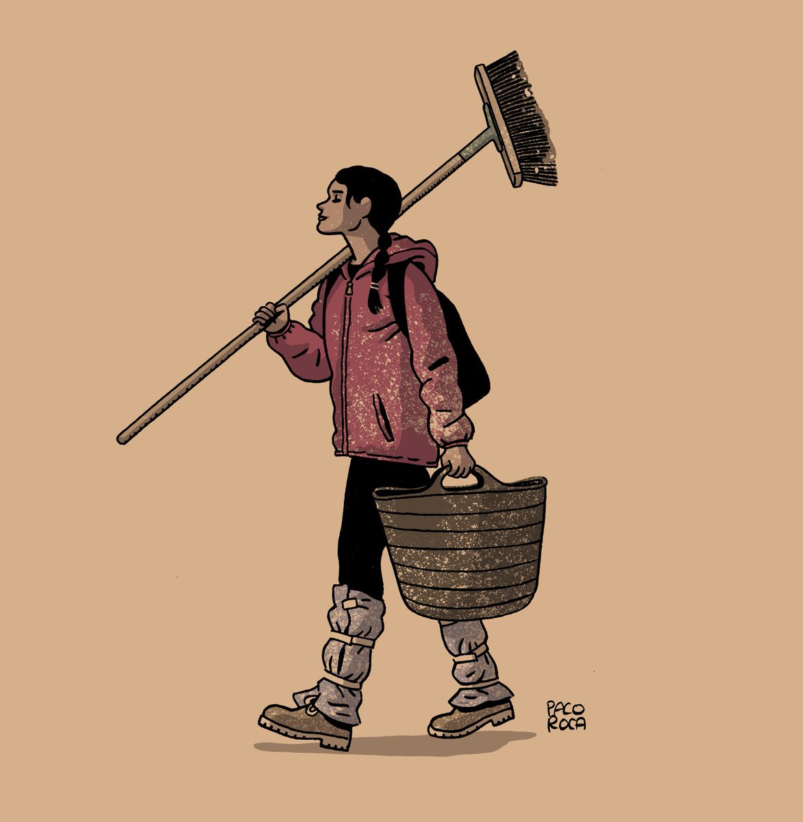 Creo que no hay mejor acompañamiento a estas ilustraciones del gran <a href="/paco_roca/">Paco Roca</a> que la letra de la canción "Hasta que sangren", de <a href="/SupersubmarinaO/">Supersubmarina_oficial</a>.