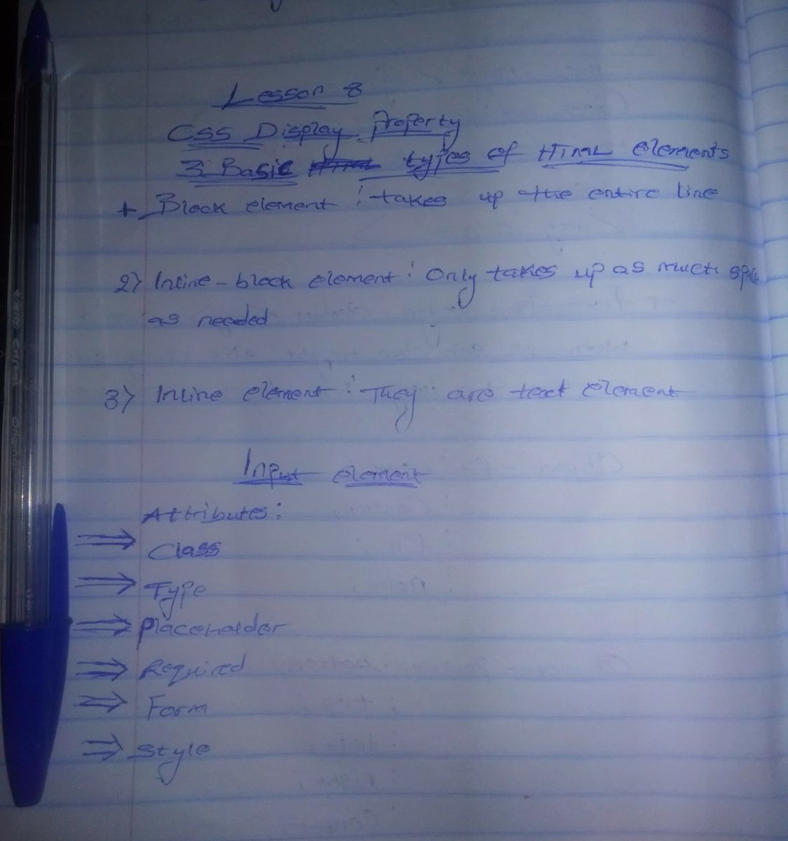 Mudia_great1's tweet image. Mastering CSS Display Property &amp;amp; HTML Input Elements!

Discover the power of:

CSS display property:
- block
- inline
- inline-block
- flex
- grid

Elevate your web design and user experience!

#WebDesign #CSSDisplay #HTMLInput #FormValidation