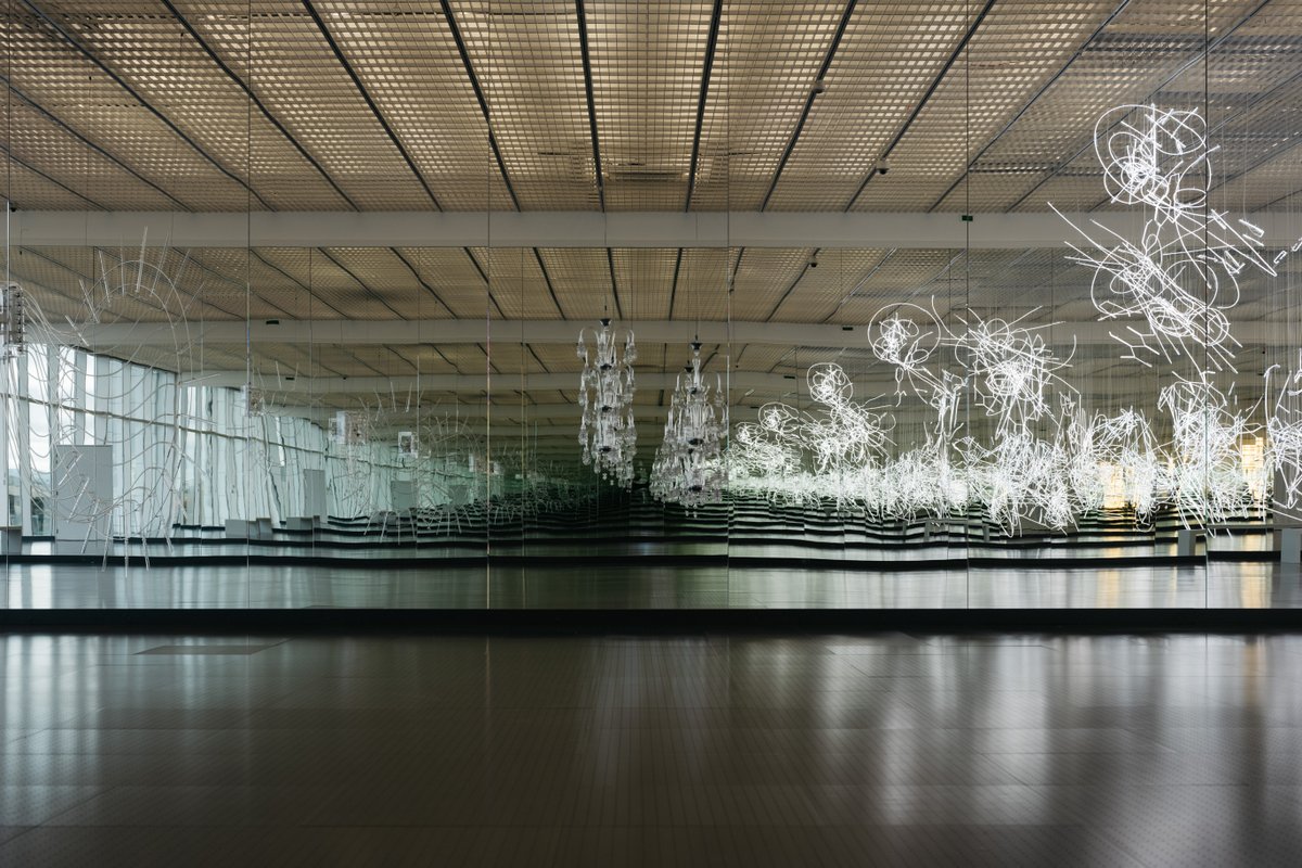 #CerithWynEvans ‘Borrowed Light Through Metz’ is now open at <a href="/PompidouMetz/">Centre Pompidou-Metz</a> (until 14 April 2025).

This exhibition marks the artist’s first large-scale solo exhibition in France since 2006, transforming the Centre Pompidou-Metz into a poetic, sensorial garden.

‘Borrowed Light