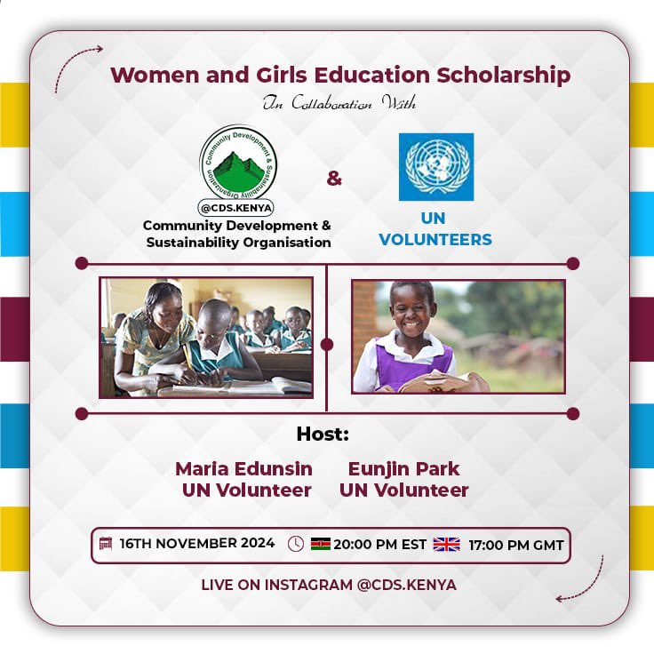 Join me as we advocate for Women &amp; Girls in Kenya. 🇰🇪  #thankyouinadvance 
#cds #unitednations #kenya #empoweringgirls #educationforgirls #supportingeducation #qualityeducation #sdg #supportingeducation #supportingwomen #supportinggirls #globalgoal