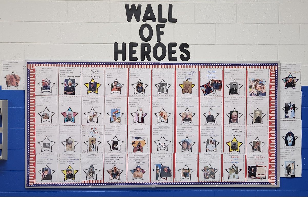 We honor all those that serve. Thank you!!! 💙💛💙💛💙💛 <a href="/vbschools/">VBSchools</a>