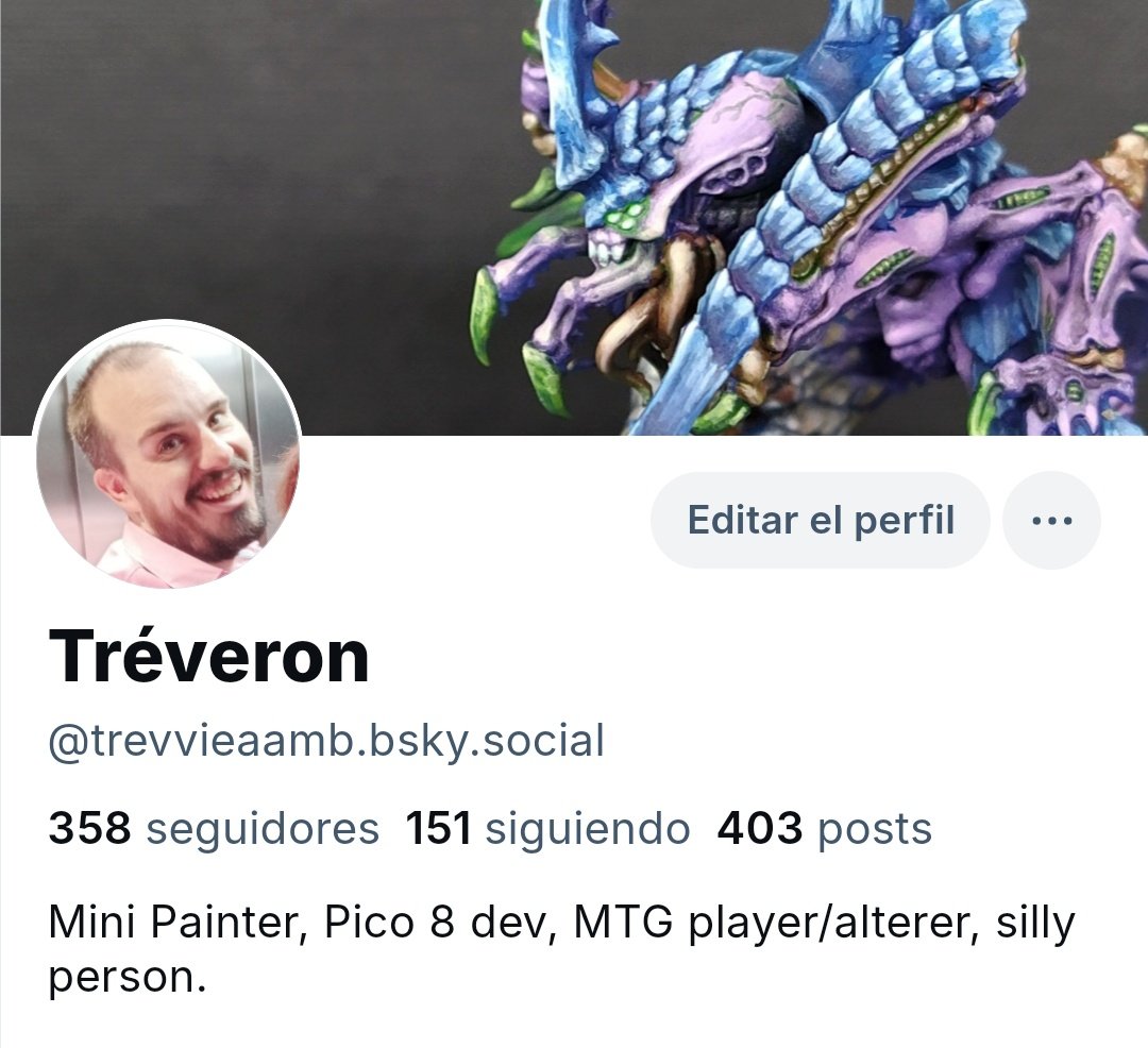 Gente, dada la deriva de esta puta mierda de sitio he decidido que no subiré más proyectos de pintura aquí. Si queréis verlos recordad que estoy en cieloasul aquí 👇🏻y en insta gram en @/trevspaintshop

De verdad que espero veros por allí ❤️