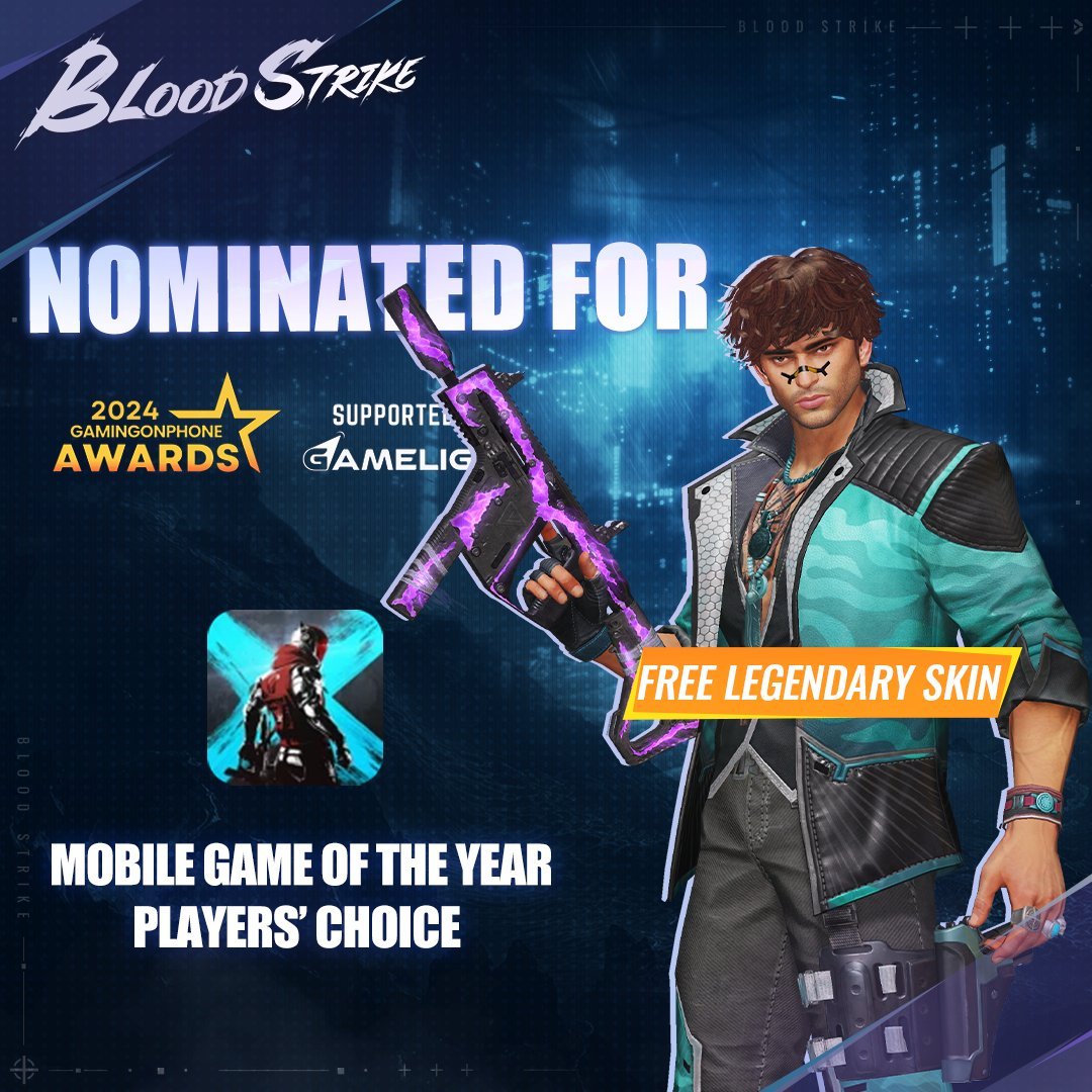 OnlineGamesCA's tweet photo. #BloodStrike 

Skin Legendario Gratis https://t.co/R0FUl4Tzaa