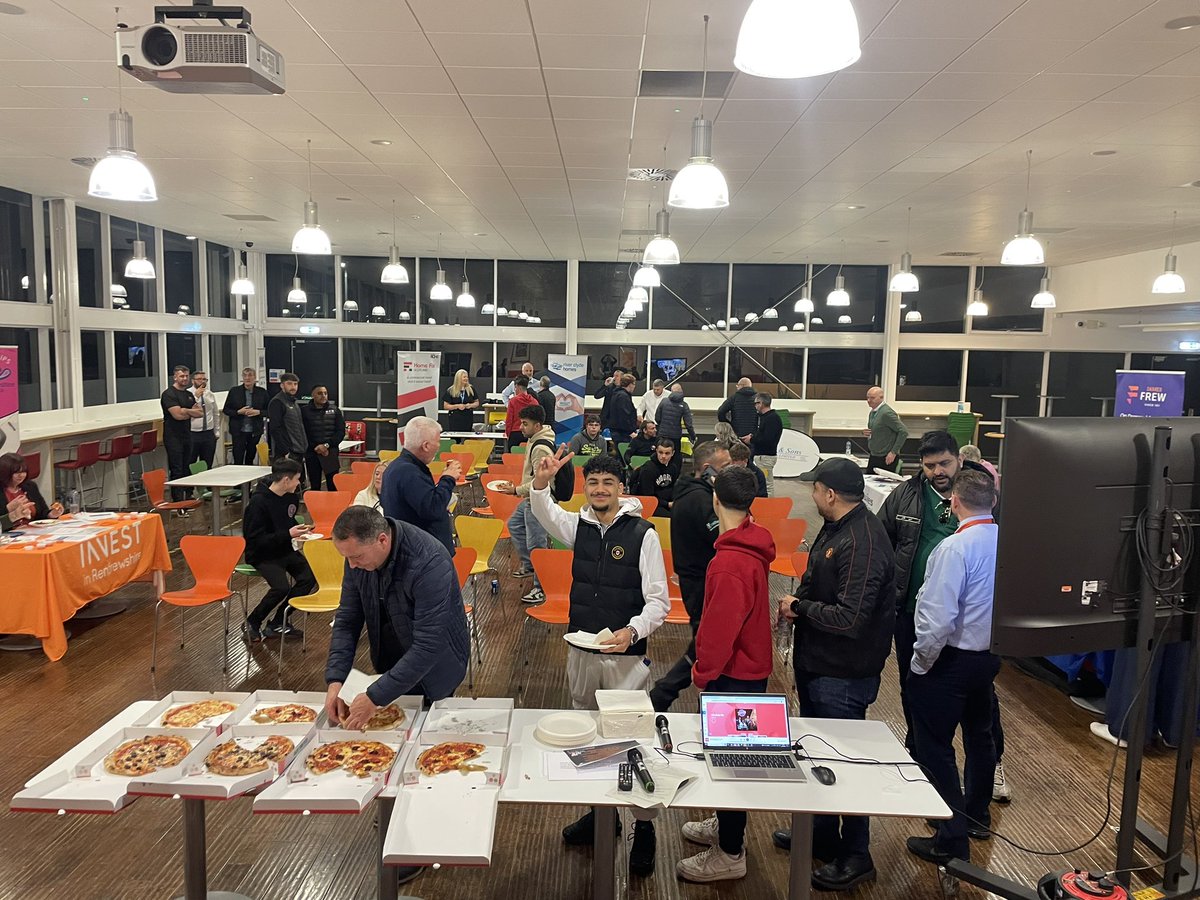 Our event kicked off this evening at Greenock campus <a href="/WestCollScot/">WestCollegeScotland</a>, well attended by our industry partners.