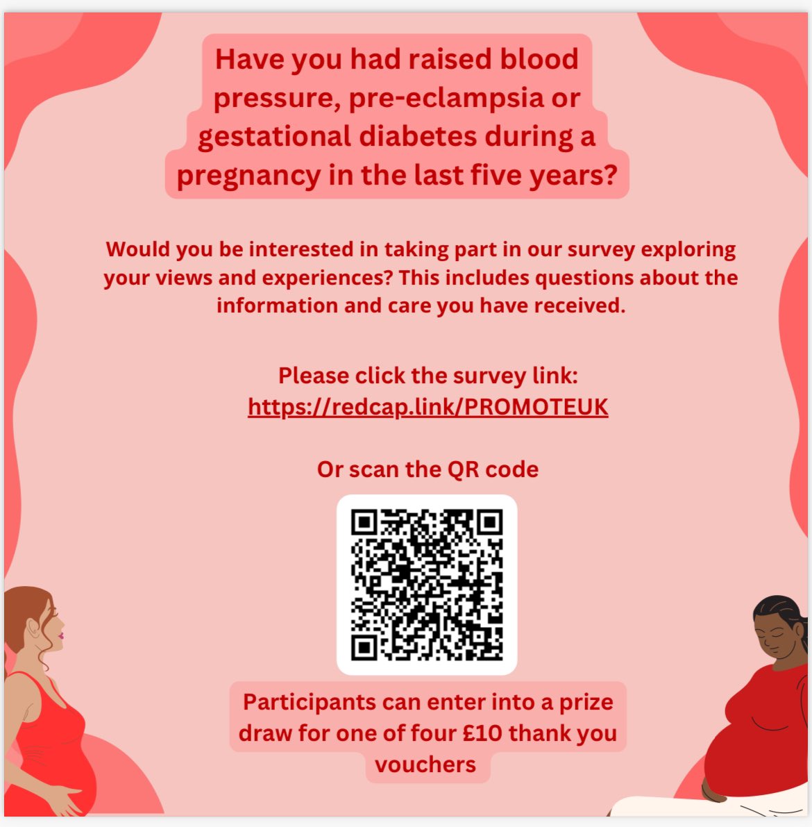 Keerthana Anand (@keerthanaanand1) on Twitter photo Do you live in the United Kingdom and have had a baby here in the last five years? You could be eligible to complete this survey by click the link below.
redcap.link/PROMOTEUK
#preeclampsiaawareness
<a href="/APEC_UK/">Action on Pre-eclampsia (APEC)</a>
<a href="/RCObsGyn/">RoyalCollegeObsGyn</a>
<a href="/preeclampsia/">Preeclampsia Fndn</a>
<a href="/GestationalGD/">Gestational Diabetes</a> Do you live in the United Kingdom and have had a baby here in the last five years? You could be eligible to complete this survey by click the link below.
redcap.link/PROMOTEUK
#preeclampsiaawareness
<a href="/APEC_UK/">Action on Pre-eclampsia (APEC)</a>
<a href="/RCObsGyn/">RoyalCollegeObsGyn</a>
<a href="/preeclampsia/">Preeclampsia Fndn</a>
<a href="/GestationalGD/">Gestational Diabetes</a>