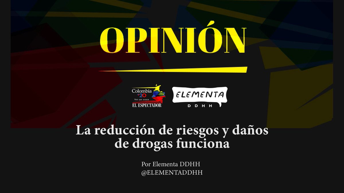 ELEMENTADDHH's tweet photo. La sala de consumo CAMBIE, el primer espacio de consumo supervisado ubicado en Colombia🇨🇴 y Suramérica, es la evidencia de que la reducción de riesgos y daños funciona. ¿Por qué?

En esta columna @lawmflorez nos cuenta 🔗https://t.co/p9kaTErKfc https://t.co/FJd8utHZoi