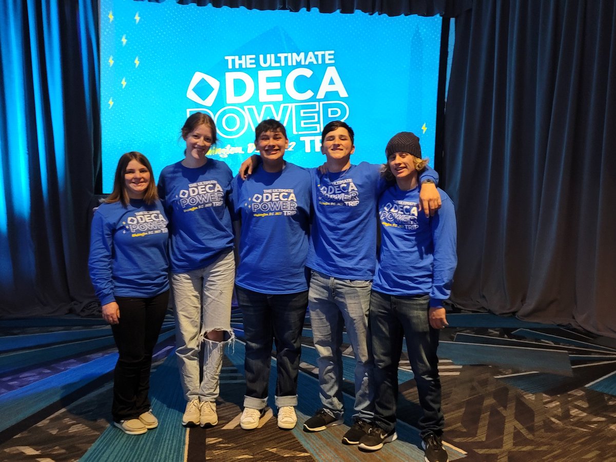 AlmaDECA's tweet image. #DECAMonth 🔷️
@DECAInc @AlmaSchools @almahigh_school @ArkansasDECA