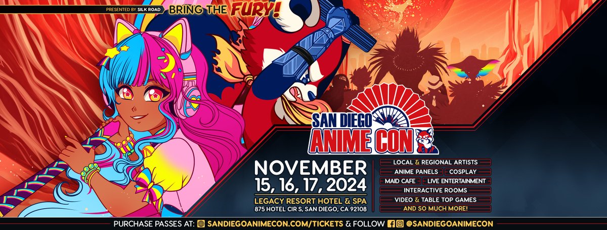 SDCosplay's tweet photo. Who's ready for @SDAnimeCon  which starts this Friday! https://t.co/nSePpXy2Vv