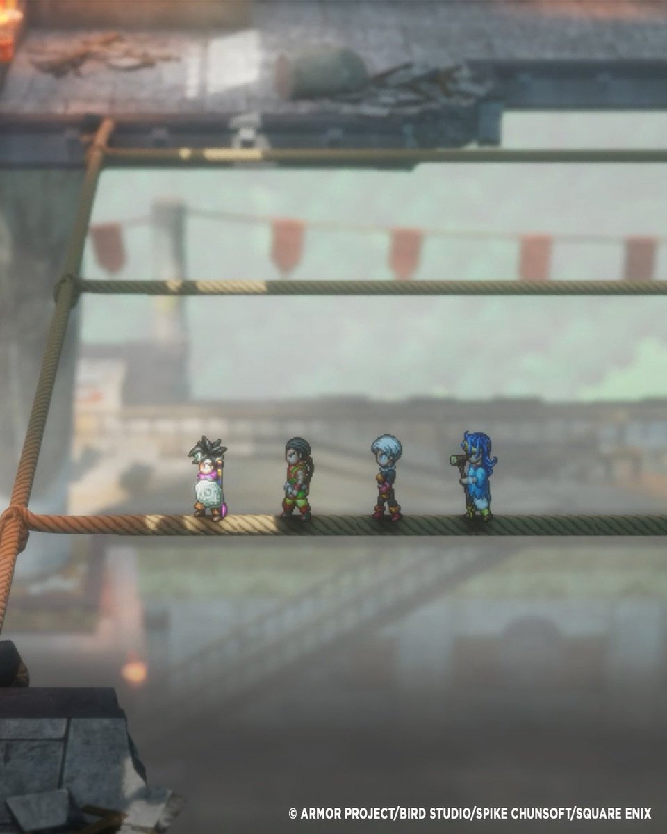 “Aventúrate y haz lo que debes hacer”

#DragonQuest III HD-2D Remake ya está disponible en Nintendo Switch, PlayStation 5, Xbox Series X y S, Windows PC y Steam.