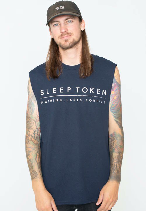 SleepMerch's tweet photo. Sleep Token Nothing Lasts Forever Sleeveless
SLEEP TOKEN is most well-known for their music and album artwork, their merchandise often extends to a variety of clothing
https://t.co/3CQRw23uvD
#TotemShorts
#SleepTokenFashion https://t.co/z18rniy7a7