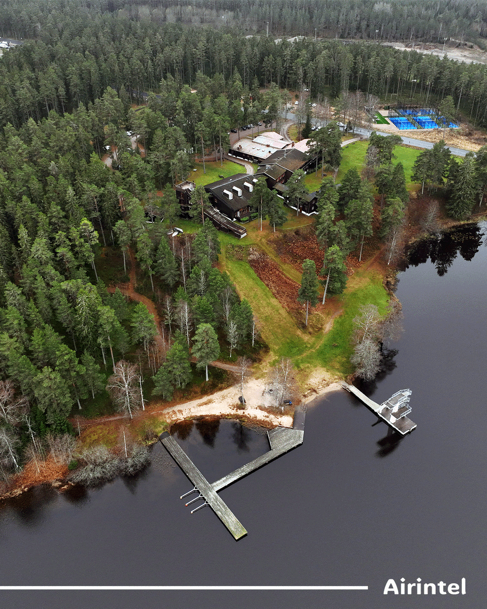 airintelab's tweet photo. #dji #drone #drönartjänster #airintel #drönarfoto #Mullsjö @hotellmullsjo #djimavic https://t.co/csRTSDzGmF