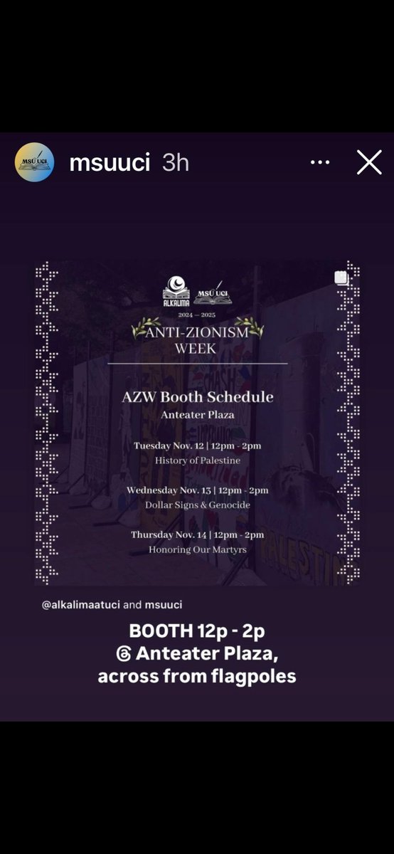 FerberAsaf's tweet image. Universities should be spaces for dialogue, not division. An “anti-Zionism” event risks crossing into anti-Semitism, making Jewish students feel unwelcome. Let’s promote debates that foster understanding without targeting identities. #StandAgainstHate #CampusUnity