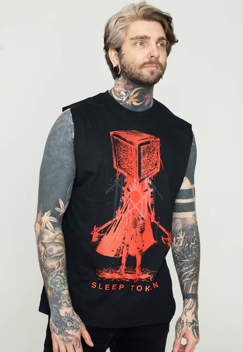 SleepMerch's tweet photo. Sleep Token Granite Sleeveless
SLEEP TOKEN is most well-known for their music and album artwork, their merchandise often extends to a variety of clothing
https://t.co/KfnJ8AMuG8
#SleepTokenFashion
#MysticalMerch https://t.co/VMYMgrusYL