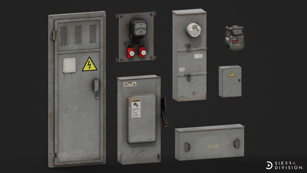 The Underground Bunker Asset Pack contains many handy props that will enable you to bring your environments to life! Find everything from fire extinguishers, pipes, control boxes, lamps and more for additional realism.

See more: fab.com/listings/3c081…

#ue5 #gamedev #3dartwork