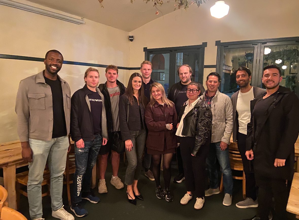 Julianna Vitolo (@julianna_vitolo) on Twitter photo It’s an amazing thing to see builders supporting other builders.
Incredible night in SF speaking with a group of founders in the AI agent space. <a href="/MikhilRaja/">Mikhil Raja</a> brought <a href="/eugenejylee/">Eugene Lee</a> and I to the table to learn about (I) the right way to build an agent, (II) the best GTM strategy It’s an amazing thing to see builders supporting other builders.
Incredible night in SF speaking with a group of founders in the AI agent space. <a href="/MikhilRaja/">Mikhil Raja</a> brought <a href="/eugenejylee/">Eugene Lee</a> and I to the table to learn about (I) the right way to build an agent, (II) the best GTM strategy