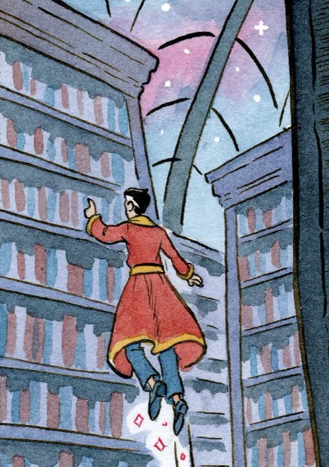 I had the pleasure to write and draw an original Doctor Strange story for Marvel's Amazing Adventures, which is on shelves now! 