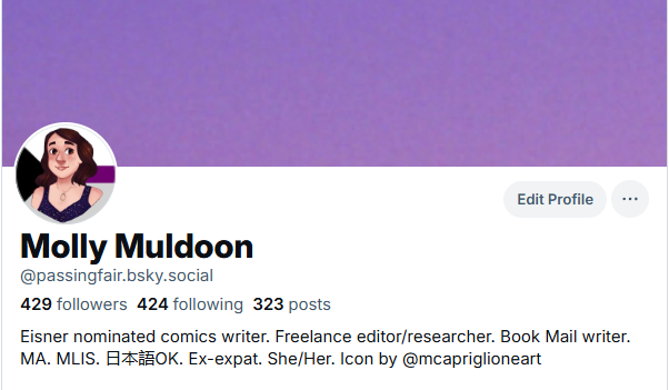 passingfair's tweet photo. Alas, the time has come for me leave this account (which I've had for about 15 years) and move on to safer pastures. I've tried to follow who I could find but I'm over on Bluesky, same name, come join me! 💕 https://t.co/xJo8fDG8X3