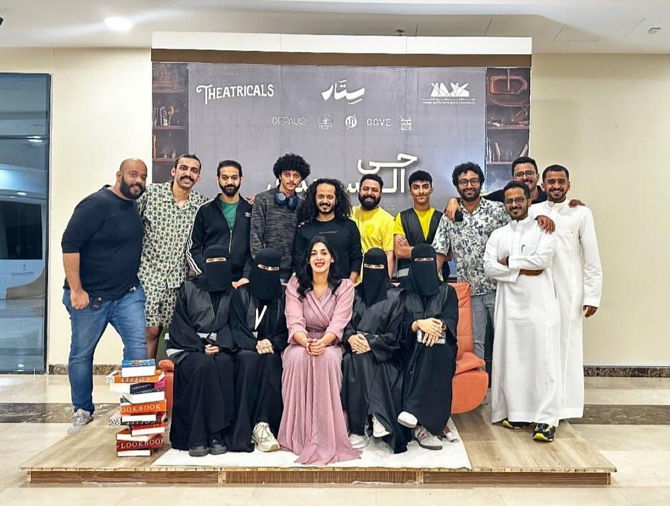 ضمن برنامج #ستار من <a href="/MOCPerformArt/">هيئة المسرح والفنون الأدائية</a> ولله الحمد اختتمنا عرضنا الأربعين للمسرحية التفاعلية "حي السويدي" في جازان
شكرًا جزيلًا لهذا الجمهور الكريم الذي كان يوميًا يملأ مكان العرض بتفاعله الواعي والمميز.
فخور كوني جزء من اسرة هذا الفريق
#شتاء_جازان
#جازان