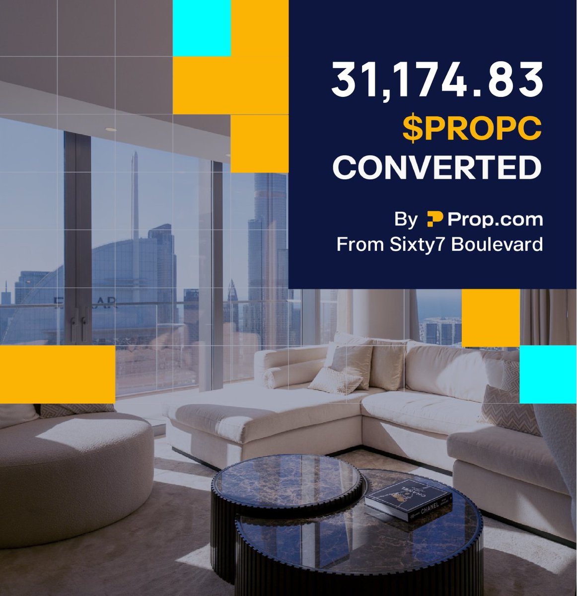 Propchain tweet media