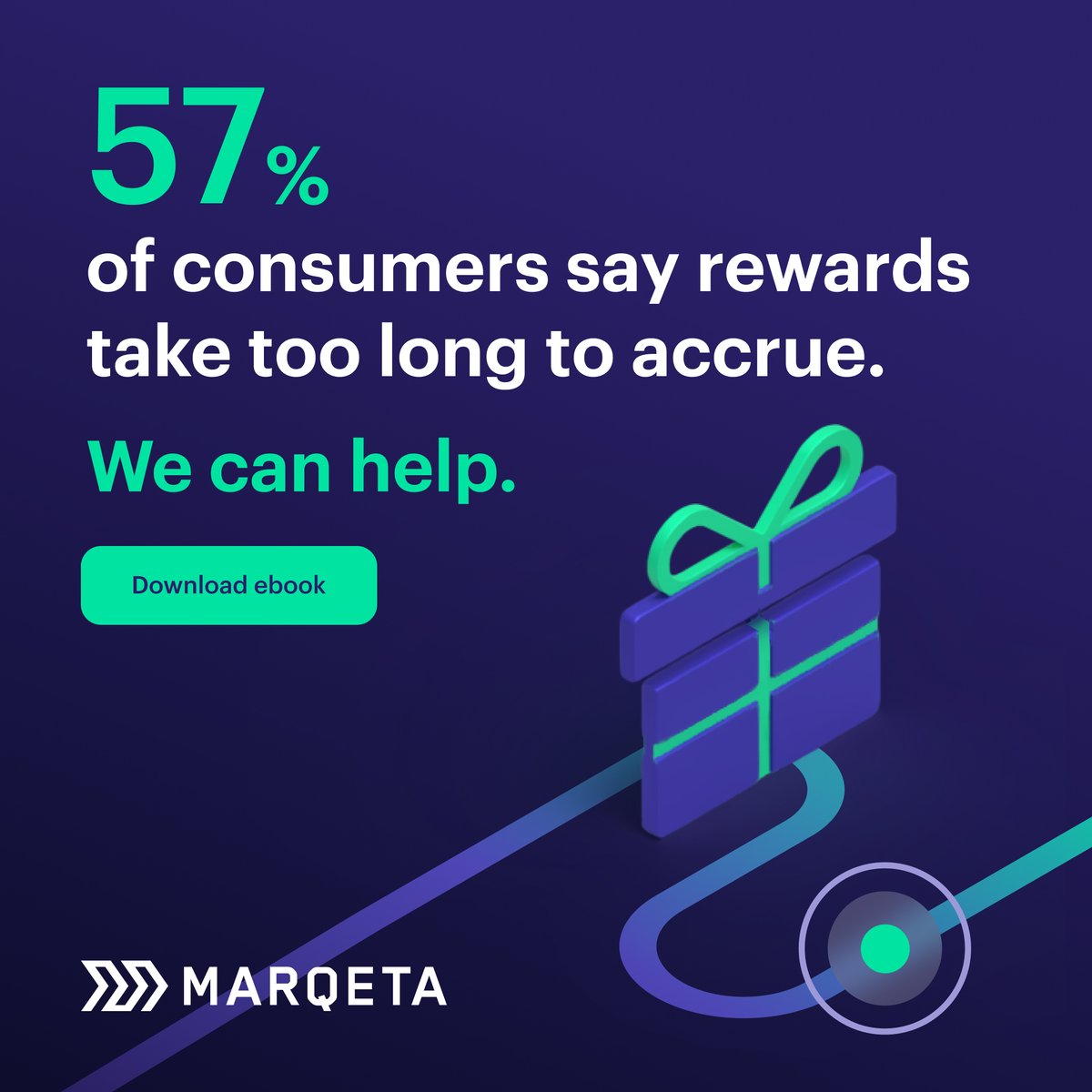 marqeta's tweet image. How can you incentivize customers to use their cards more often? Personalize their rewards. Help make rewards meaningful with a modern program.
Discover more: bit.ly/3T7QgFd
