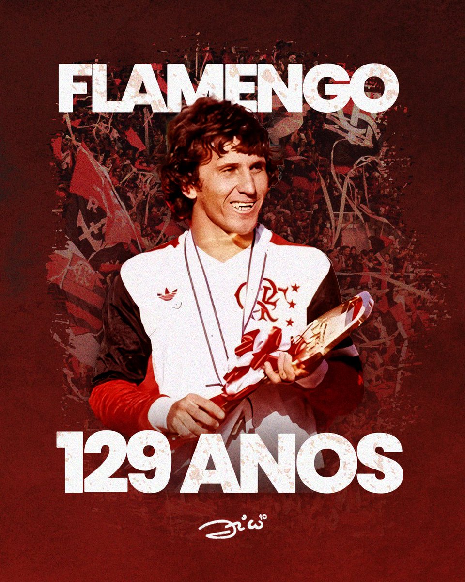 PARABÉNS, FLAMENGO 🎂❤️🖤️
129 anos de história, glórias, inúmeros títulos e momentos marcantes.
E claro, muitos ídolos. Toda linda história possui protagonistas inesquecíveis.
Obrigado, Flamengo, por nos proporcionar tantos sentimentos.
Parabéns e muito obrigado por existir ❤️
