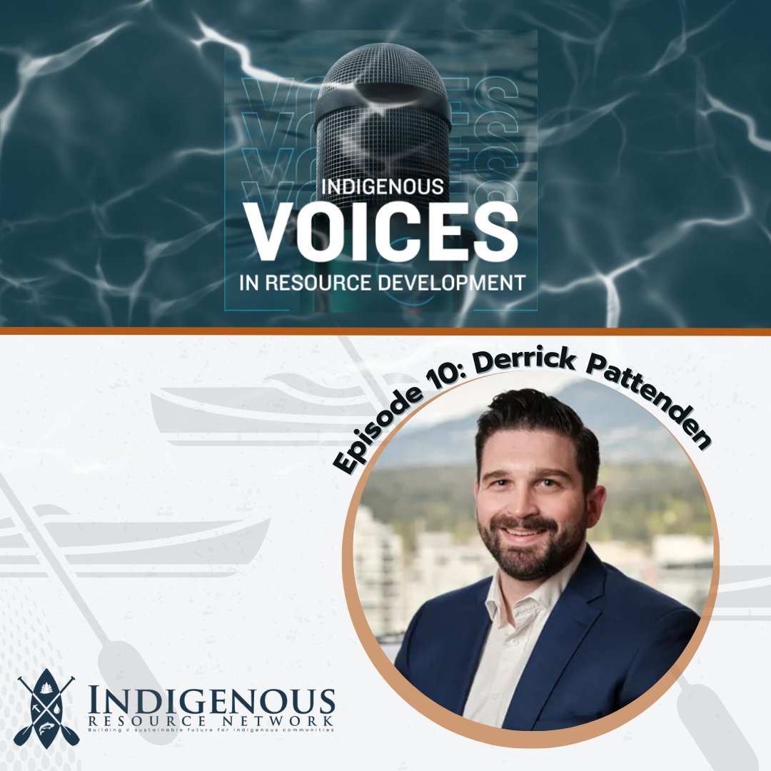 Listen Now! loom.ly/J0v5rYs
On Episode 10 of Indigenous Voices in Resource Development, you’ll hear from Derrick Pattenden! Derrick is the Chief Investment Officer at Nations Royalty, a royalty company focused on creating royalty diversification for Indigenous people.
