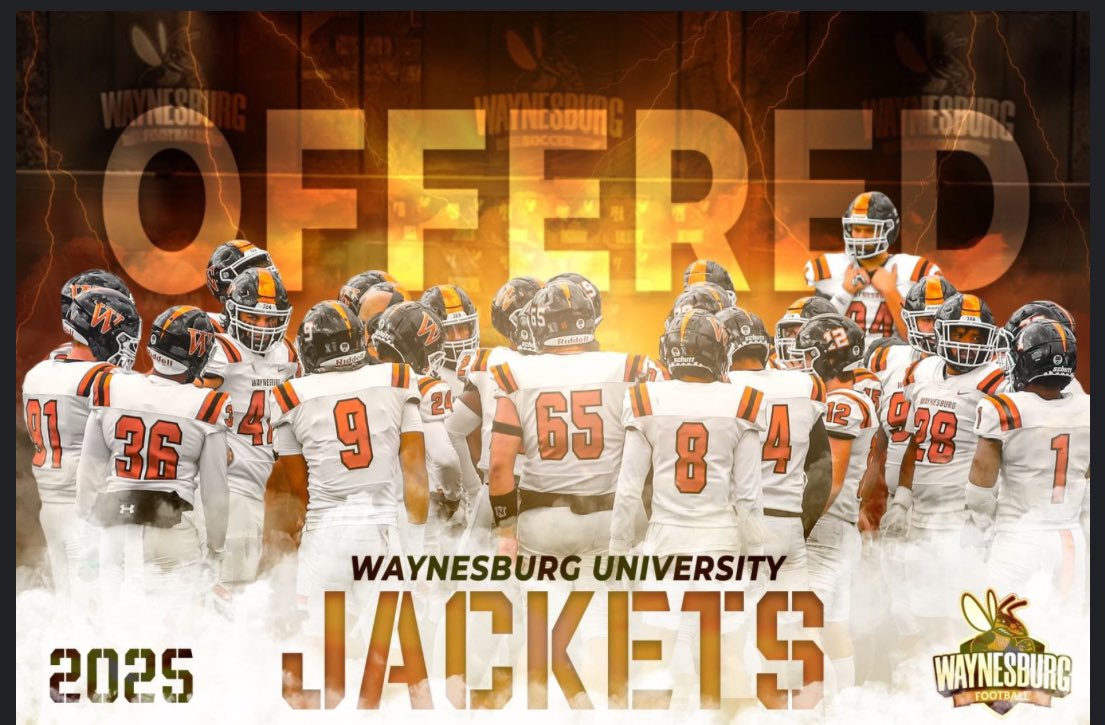 JT Walker (@jtwalker25) on Twitter photo After a conversation with <a href="/ZackWindsor1/">Zack Windsor</a>, I’m blessed to receive my 7th offer from <a href="/Waynesburg_FTBL/">Waynesburg Football</a>.
@gainesvillefoo1 @coachbruton <a href="/CoachTreCage/">Tre Cage</a> @gomvb <a href="/ThedealFitness/">chris garrett</a> After a conversation with <a href="/ZackWindsor1/">Zack Windsor</a>, I’m blessed to receive my 7th offer from <a href="/Waynesburg_FTBL/">Waynesburg Football</a>.
@gainesvillefoo1 @coachbruton <a href="/CoachTreCage/">Tre Cage</a> @gomvb <a href="/ThedealFitness/">chris garrett</a>