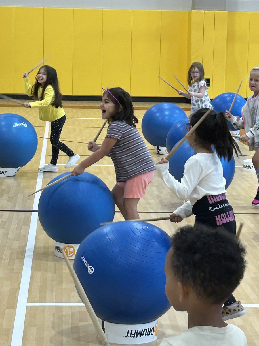 Roadrunners had a blast with Drum fit! <a href="/HumbleISD_HHE/">Hidden Hollow Elementary</a>