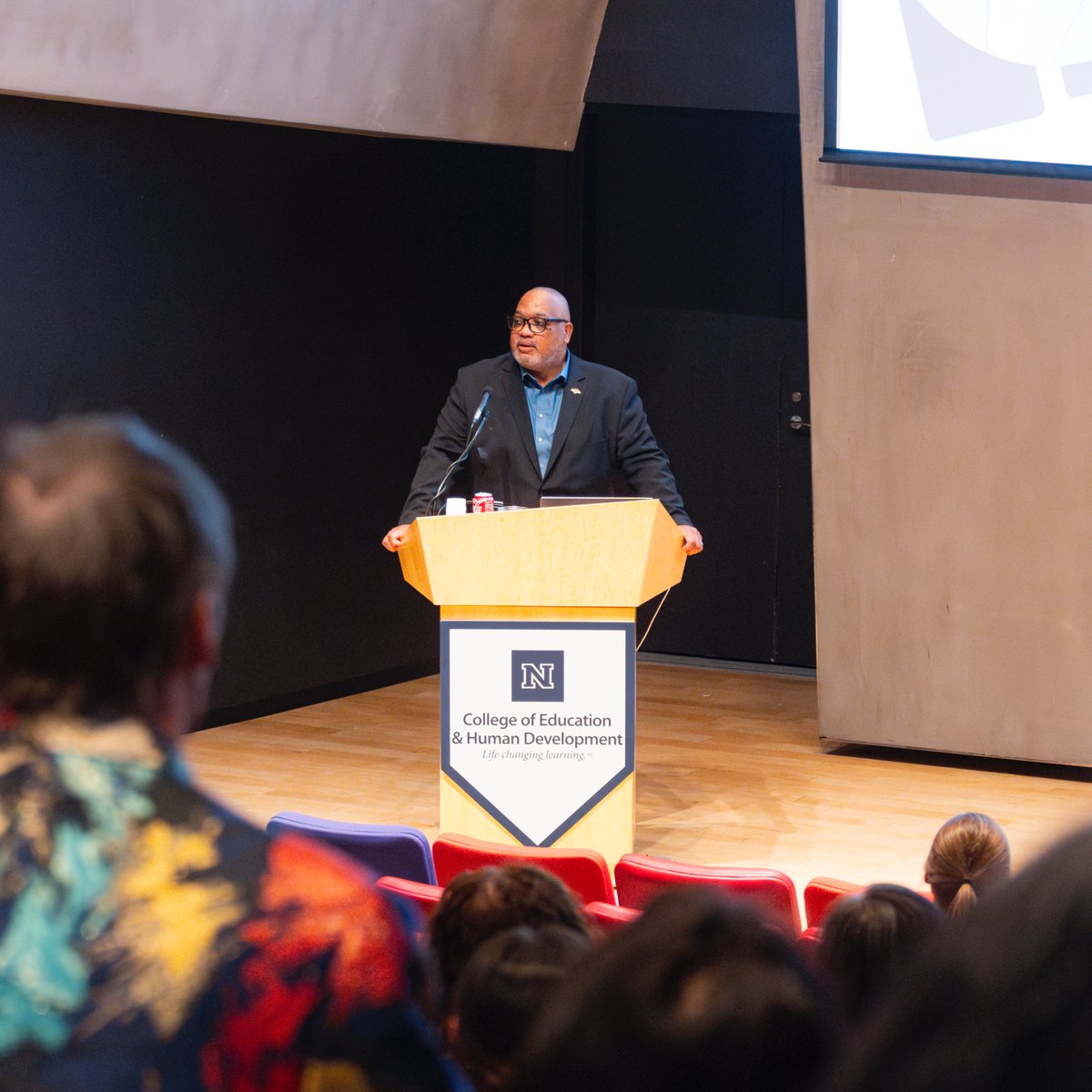 UNRCoEHD's tweet image. Last night, we had the privilege of welcoming Dr. Tyrone C. Howard, UCLA professor and former AERA president, for an insightful presentation at our #LifeChangingLearning event. Dr. Howard shared powerful strategies for improving equity within the K-12 education system.
#UNRCoEHD