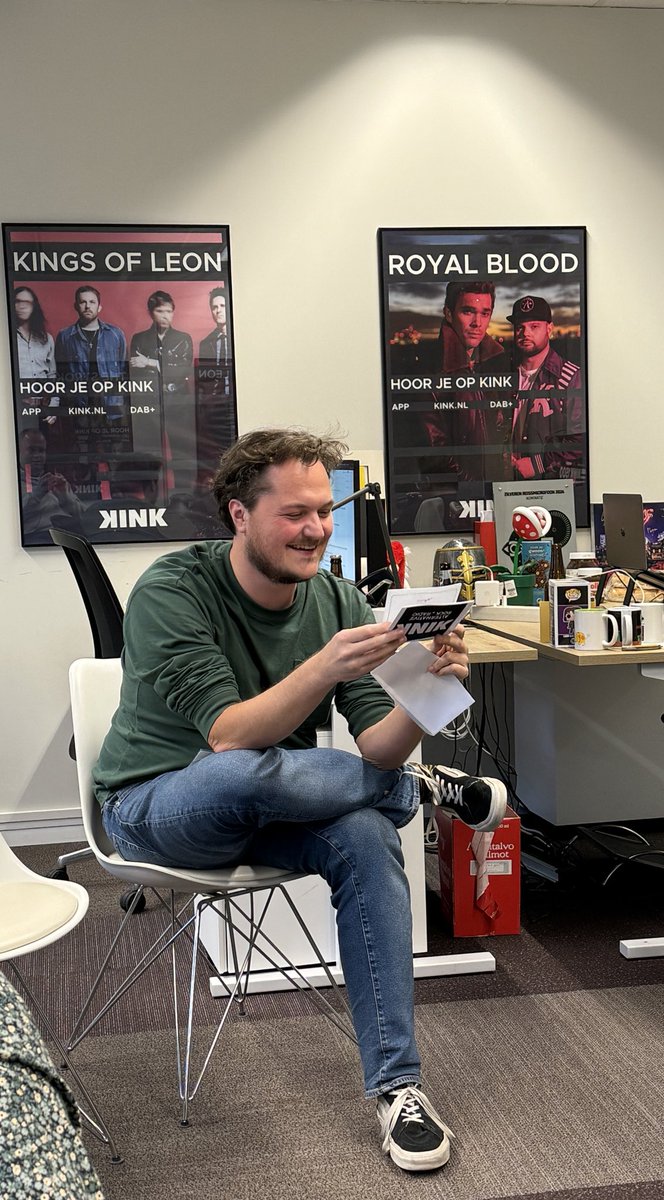 Vandaag de laatste werkdag van ⁦<a href="/JasperLeijdens/">Jasper Leijdens</a>⁩ die een belangrijke bijdrage heeft geleverd aan ⁦<a href="/KINKpuntnl/">KINK</a>⁩. Dank!