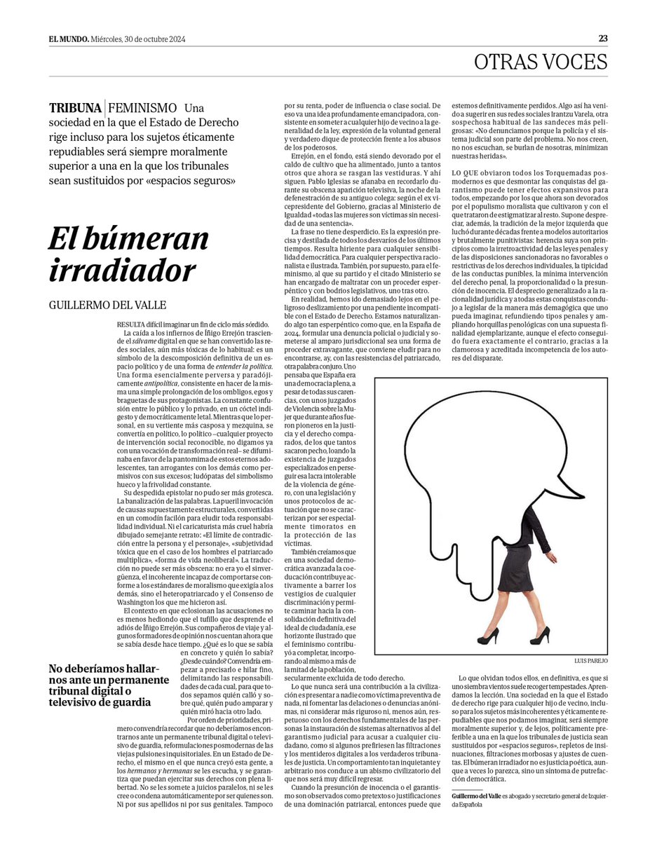 El búmeran irradiador.