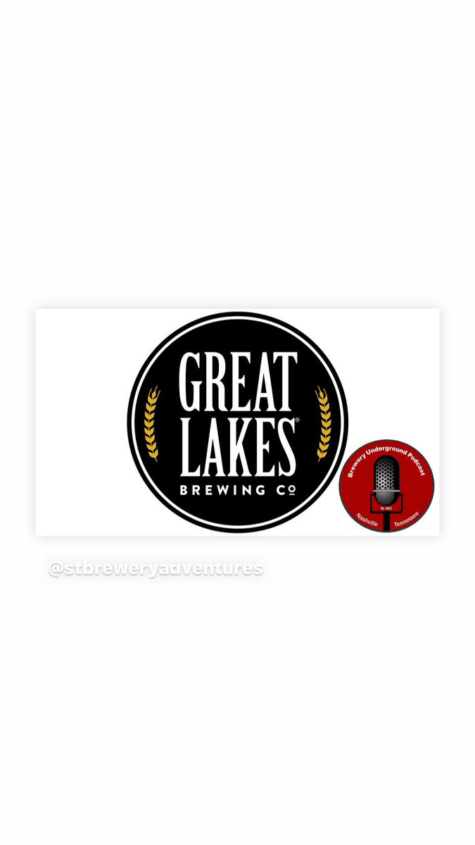Brewery Underground Podcast Episode 47 - Great Lakes Brewing Company Part 1 is now available @stbreweryadventures <a href="/spotify/">Spotify</a> <a href="/amazonmusic/">Amazon Music</a> <a href="/iheartradio/">iHeartRadio</a> <a href="/applepodcasts/">Apple Podcasts</a> 

This is a Great interview with Michael Williams, who was a Great guest!  Cheers!