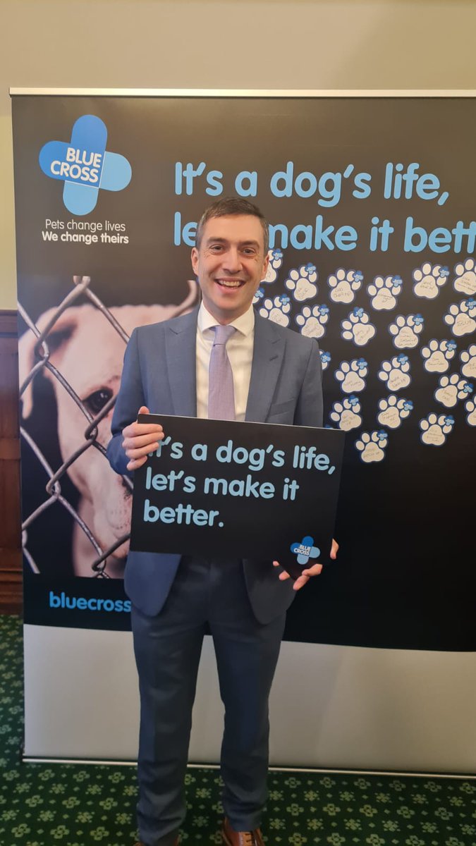 Adrian Ramsay MP (@adrianramsay) on Twitter photo 🐾 Proud to support the Blue Cross campaign on dog welfare.
Their asks include ending greyhound racing (<a href="/TheGreenParty/">The Green Party</a> is the first party to back this) and promoting responsible dog ownership by providing hands-on training for owners in need of extra support <a href="/BlueCrossPA/">BlueXPublicAffairs</a> 🐾 Proud to support the Blue Cross campaign on dog welfare.
Their asks include ending greyhound racing (<a href="/TheGreenParty/">The Green Party</a> is the first party to back this) and promoting responsible dog ownership by providing hands-on training for owners in need of extra support <a href="/BlueCrossPA/">BlueXPublicAffairs</a>