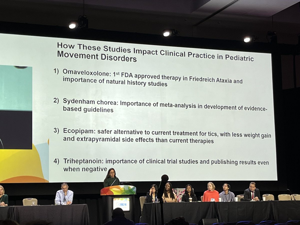 Angela Hewitt (@dytdoc) on Twitter photo Great year in review talk for pediatric movement disorders given by Dr. Marisela Dy-Hollins at <a href="/ChildNeuroSoc/">Child Neurology Society</a> #CNSAM. Highlights of new therapies that were studied in the photo! Great year in review talk for pediatric movement disorders given by Dr. Marisela Dy-Hollins at <a href="/ChildNeuroSoc/">Child Neurology Society</a> #CNSAM. Highlights of new therapies that were studied in the photo!
