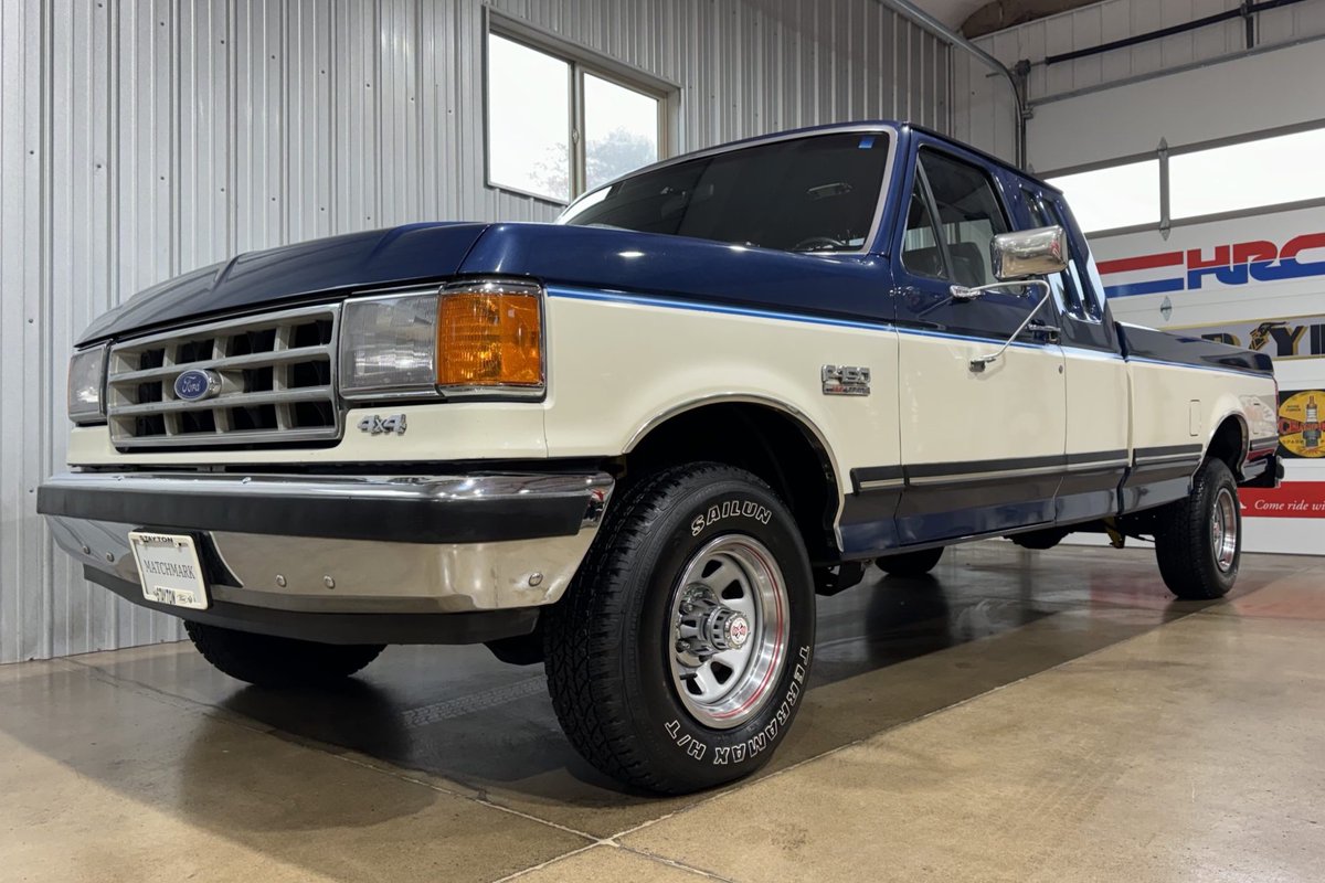 Bringatrailer's tweet image. Sold: 1987 Ford F-150 XLT Lariat SuperCab 4x4 for $18,000. bringatrailer.com/listing/1987-f…