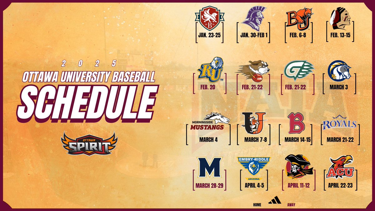 🚨2025 Schedule Release 🚨
Opening Day is January 23rd at Home vs. Bethesda. #kaizen