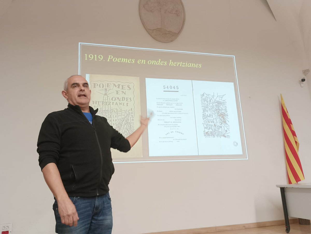 Avui hem parlat de Salvat-Papasseit a la Selva del Camp.