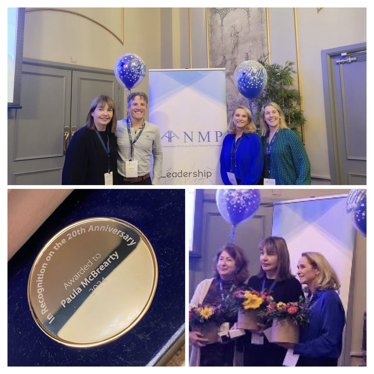 Hannah Walsh (@hannamwalsh) on Twitter photo Pictures from the IAANMP conference. As founding members, Paula and Cora, along with Gabby, gave excellent presentations on the past, present and future of advanced practice and were presented with medals and honorary membership👏🏻👏🏻
<a href="/BreartyPaula/">Paula Mc Brearty</a> <a href="/iaanmp/">IAANMP</a>
<a href="/MaterTrauma/">Mater Hospital Trauma</a> <a href="/AnpMater/">Mater ANP Group</a> Pictures from the IAANMP conference. As founding members, Paula and Cora, along with Gabby, gave excellent presentations on the past, present and future of advanced practice and were presented with medals and honorary membership👏🏻👏🏻
<a href="/BreartyPaula/">Paula Mc Brearty</a> <a href="/iaanmp/">IAANMP</a>
<a href="/MaterTrauma/">Mater Hospital Trauma</a> <a href="/AnpMater/">Mater ANP Group</a>
