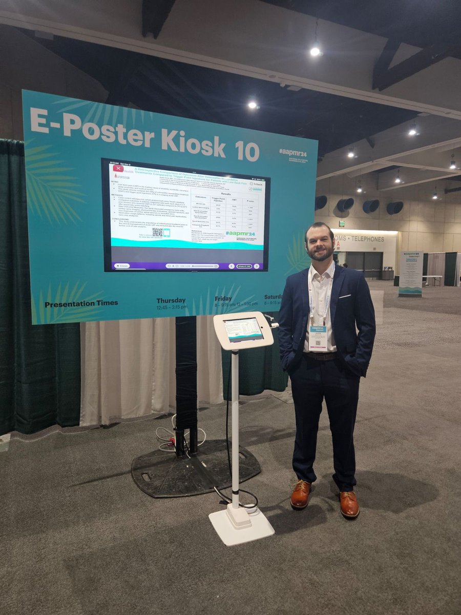 Jerod McCarrell (@jerod_mccarrell) on Twitter photo Shout out to the #UIWSOM PM&R squad representing our institution and research at AAPM&R last week! I greatly hope to attend as a PGY-1 next year. đź‘€
Special thanks to <a href="/RSanthoshDO/">Roshan Santhosh, DO</a> for the outstanding mentorship!
Also, be on the look out for these superstars! <a href="/coop_allenbrand/">Cooper Allenbrand</a>, Shout out to the #UIWSOM PM&R squad representing our institution and research at AAPM&R last week! I greatly hope to attend as a PGY-1 next year. đź‘€
Special thanks to <a href="/RSanthoshDO/">Roshan Santhosh, DO</a> for the outstanding mentorship!
Also, be on the look out for these superstars! <a href="/coop_allenbrand/">Cooper Allenbrand</a>,