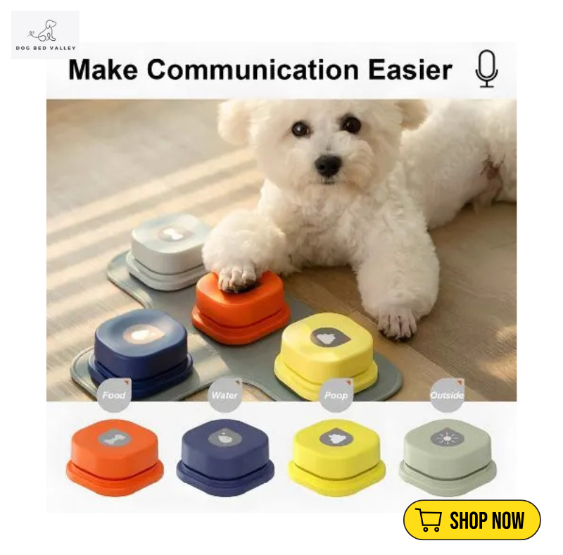 dogbedvalley's tweet photo. 🎉🐕 Unleash your pup's potential with our Trainable Dog Communication Toy! Design custom buttons for your furry friend to help bridge the gap. Imagine the conversations you could have! 👉 What would your dog say?
Shop Now: https://t.co/yI2Uvdp1qF

#DogCommunication https://t.co/w33JaXLpce