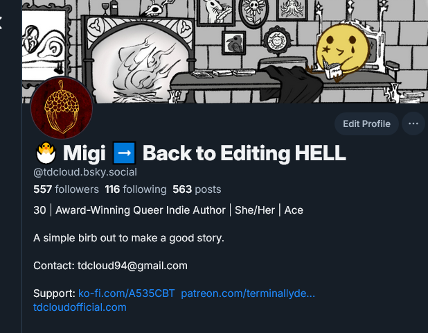 migi @ working on RELIQUARY tweet media