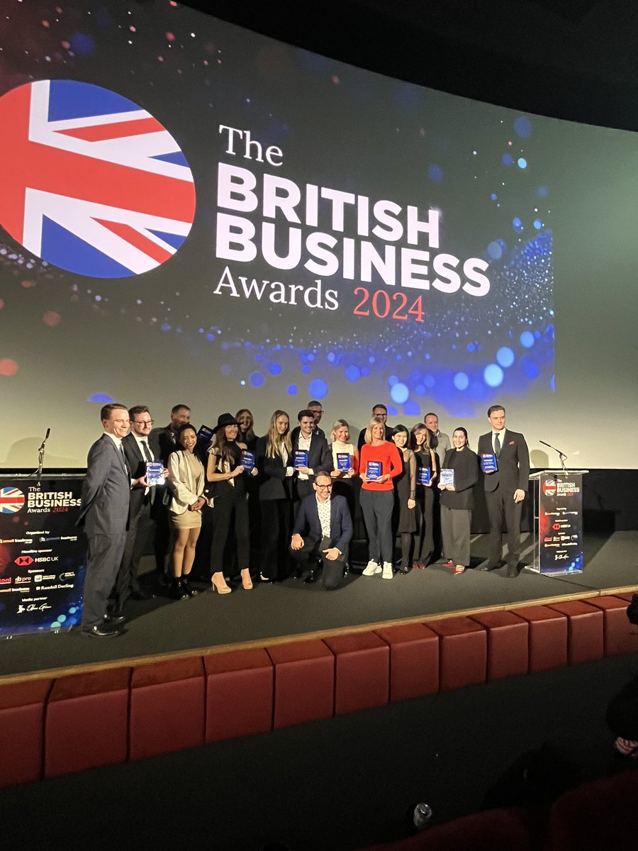 successfulmum's tweet photo. What a birthday celebration! Winning Women-led Business of the year at The British Business Awards 👏 #britishbusinessawards #BBA24 https://t.co/59qsxX2c52