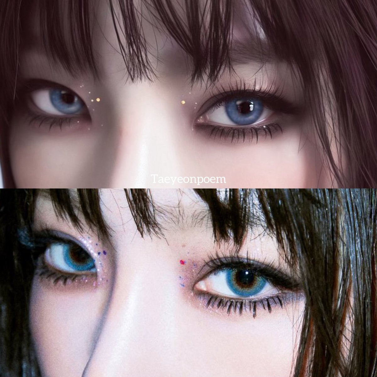 Littlemixshines's tweet photo. Ocean eyes💙 #TAEYEON #TAEYEONLetterToMyself #태연 https://t.co/HXbxhffAHz