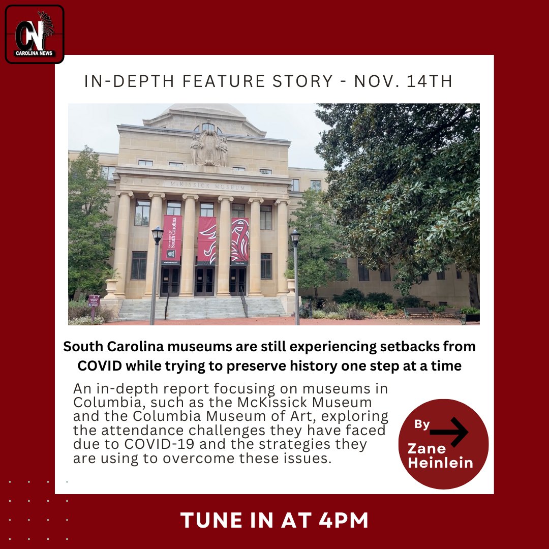 Tune into our 4pm show today for a closer look at local museums and how they are overcoming struggles they are still experiencing from COVID. Our <a href="/zaneheinlein/">Zane Heinlein</a> brings you the story!