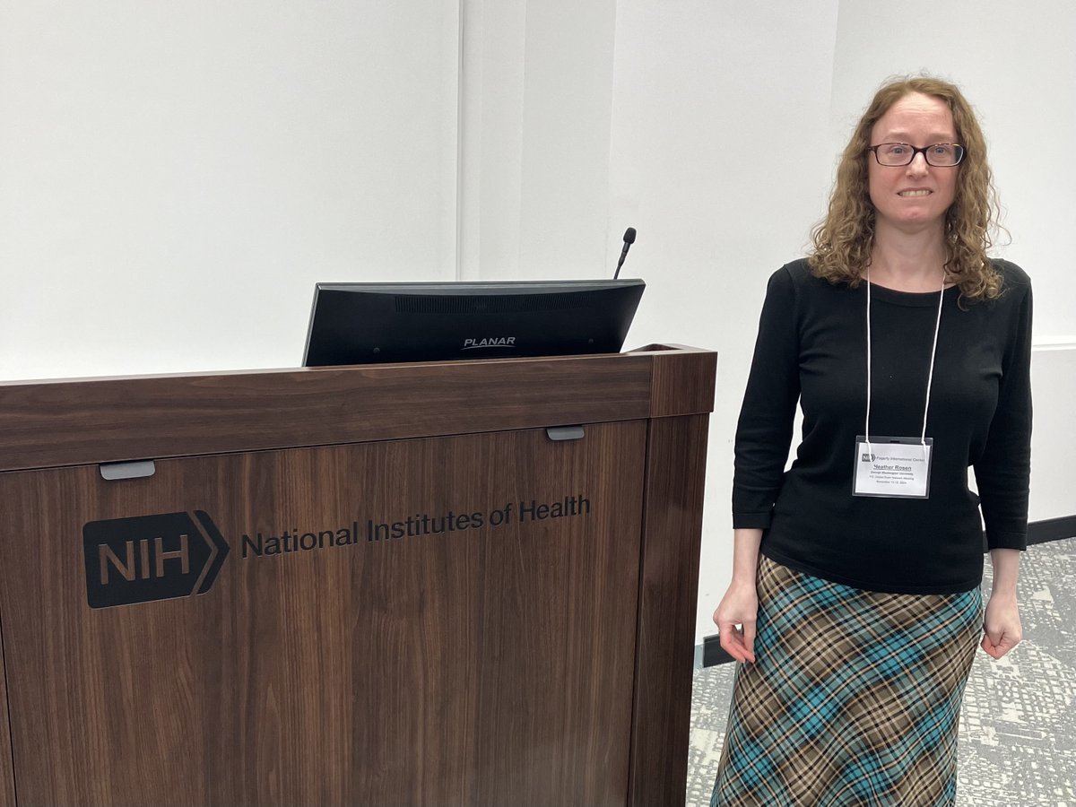 Exciting day 1 at the NIH/FIC Global Brain Network Meeting today! Here's <a href="/HeatherERosen/">Heather Rosen</a> representing the Center #CDoH #NIH <a href="/ahyder1/">Adnan Hyder</a> <a href="/NPaichadze/">Nino Paichadze</a> <a href="/GWpublichealth/">Milken Institute SPH</a> <a href="/GWtweets/">GW University</a>