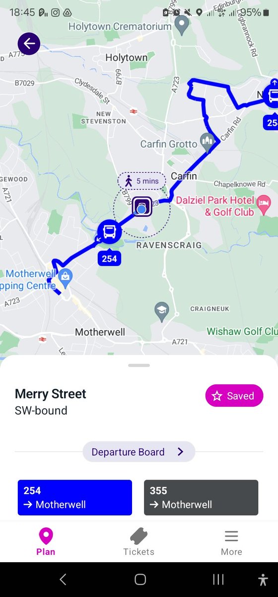 AllYourWaffles's tweet photo. @FirstinGlasgow flies past marked not in service. Should i be surprised? Probably only at the fact it was physically there even though 10 minutes late. Half hour walk ahead of me, thanks! https://t.co/uu3dRllP7f
