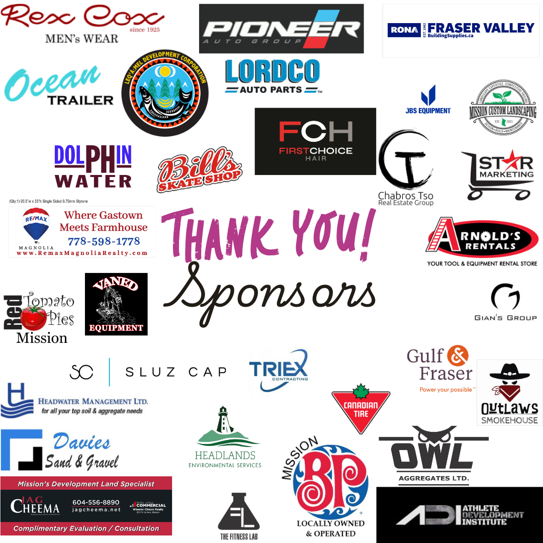 Who has the best sponsors? We do! The Outlaws would like to thank all of our sponsors for their continued support! Interested in becoming a sponsor? Please email info@missioncityoutlaws.com